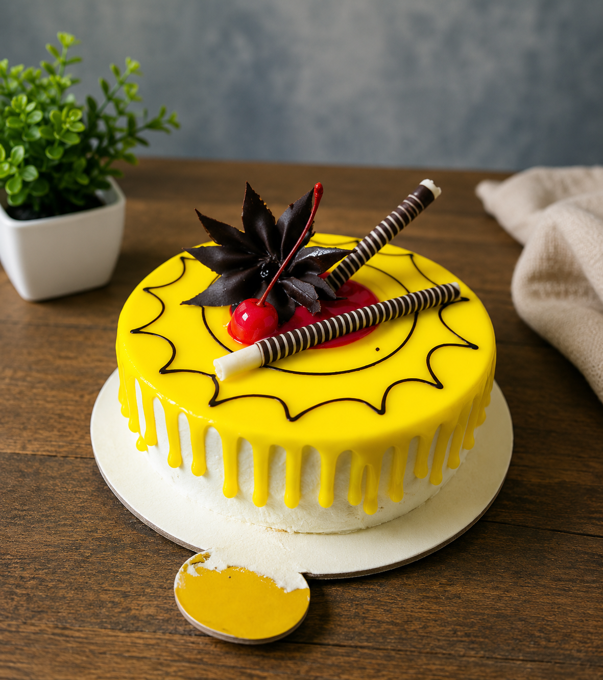Pineapple Birthday Special Cake